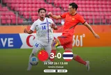 U23 Trung Quốc nhấn chìm Thái Lan, thẳng tiến bán kết ASIAD 2026