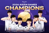 Hàn Quốc thắng áp đảo Đài Bắc Trung Hoa, giành HCV LMHT ASIAD 2026