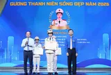 Nữ thiếu úy Công an Cà Mau được vinh danh “Thanh niên sống đẹp” 2026