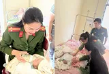 Phát hiện bé trai sơ sinh bị bỏ trong túi nilon ở Tuyên Quang, thông tin trên tờ giấy gây chú ý