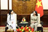 Phó Chủ tịch nước tiếp nữ phi hành gia gốc Việt đầu tiên bay vào không gian