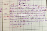 Viết văn tả cô giáo nhưng lại tiết lộ “bí mật” liên quan đến bác bảo vệ, bé học sinh bị gạch đỏ bài
