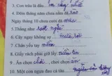 Bài tập tiếng Việt điền thành ngữ “con trâu là đầu…”, “cây ngay không sợ…” của học sinh cấp 1 khiến CĐM trầm trồ