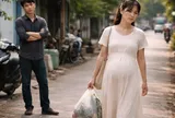 5 năm ly hôn, tình cờ gặp vợ cũ đứng phát tờ rơi, tôi và vợ 2 định mỉa mai thì có người gọi: “Chào giám đốc”