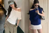 Chị em có bắp tay to nhất định nên sắm 4 kiểu áo này: Che khuyết điểm khéo, mặc lên thanh thoát hơn