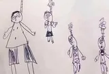 Bé trai 6 tuổi vẽ tranh gia đình, nhìn thấy nội dung "nhạy cảm" giáo viên tá hỏa gọi khẩn cho phụ huynh