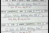 Cô giáo yêu cầu điền câu thành ngữ "giàu đổi...", “không thầy…”, học sinh tiểu học đưa ra loạt đáp án khiến cõi mạng bàn tán