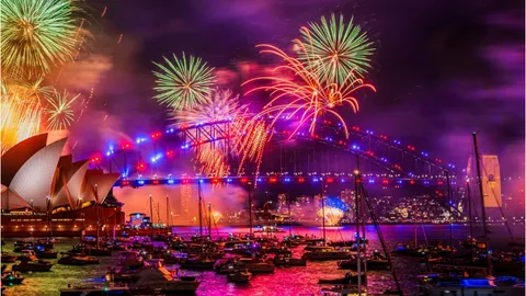 Clip: Màn bắn pháo hoa ước tính trị giá 6,3 tại Sydney thu hút 500 triệu người theo dõi
