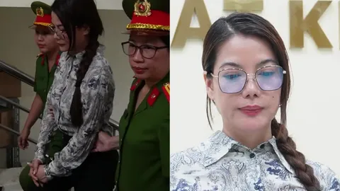 Clip: Biểu hiện của diễn viên, người mẫu Trương Ngọc Ánh lúc bị bắt