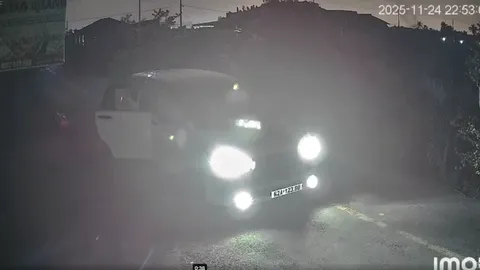 Clip ghi rõ hình ảnh đối tượng đi ô tô bắt trộm chó ở Tây Ninh