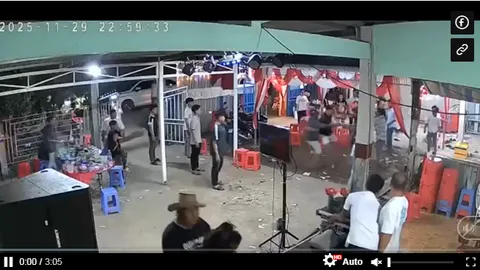 Clip khoảnh khắc một người bị đâm tử vong trong đám cưới hé lộ nguyên nhân đau lòng