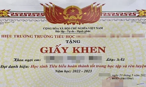 Công an khuyến cáo không đưa thành tích học tập của con trẻ lên mạng xã hội