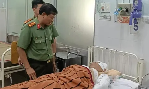 Bình Phước: Đại úy công an bị chém đã qua cơn nguy kịch