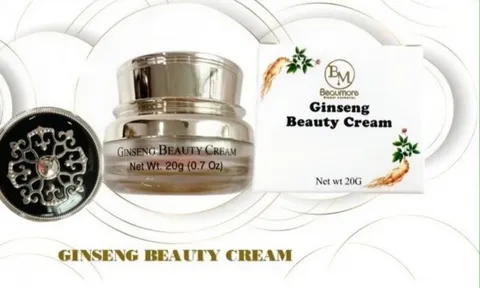 Đình chỉ lưu hành lô mỹ phẩm Ginseng Beauty Cream do công ty Xuất nhập khẩu Khang Thịnh phân phối