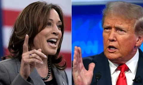 Ông Trump và bà Harris "đấu khẩu" nảy lửa về quy tắc tranh luận