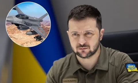 Tổng thống Ukraine ra quyết định "cực căng" sau vụ "Rắn lửa bầu trời" F-16 bị bắn hạ