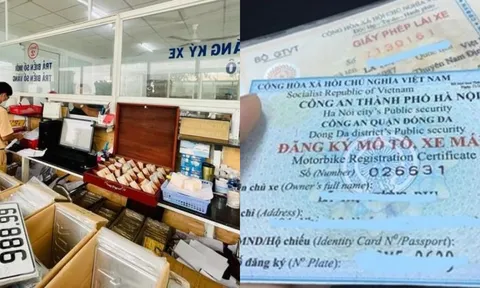 Quy định mới nhất về đổi chứng nhận đăng ký xe và biển số xe từ 01/01/2025