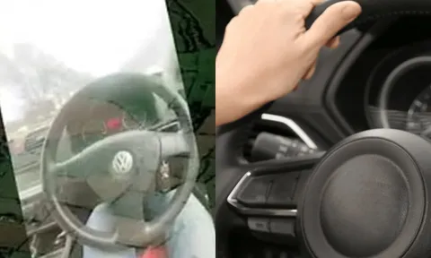 Sử dụng đầu gối để điều khiển xe ô tô trong lúc quay video tự lái, thanh niên 19 tuổi gây tai nạn kinh hoàng