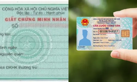 Người dùng CMND phải làm điều này trước 1/1/2025