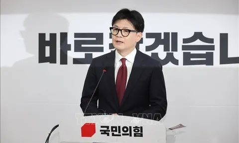Tuyên bố đáng chú ý của lãnh đạo đảng cầm quyền Hàn Quốc khi Tổng thống Yoon Suk-yeol bị luận tội