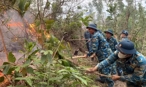 Clip: Xuyên đêm chữa cháy rừng Bãi Cháy