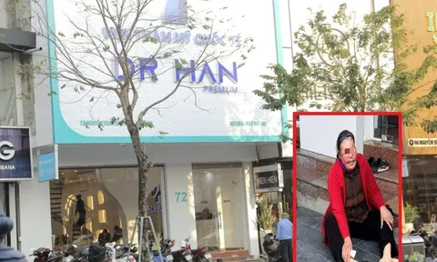 Clip: Người phụ nữ gào khóc thảm thiết trước viện thẩm mỹ ở Tp. Vinh, lý do bất ngờ