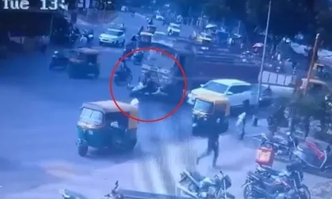 Clip: "Quái xế" say rượu gây tai nạn khiến 2 ông cháu tử vong thương tâm