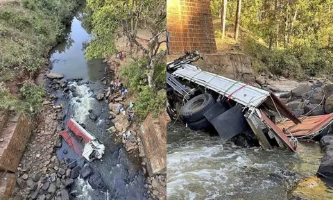 Nguyên nhân ban đầu khiến ô tô chở khách dự đám cưới lao khỏi cầu rơi xuống sông, ít nhất 70 người tử vong