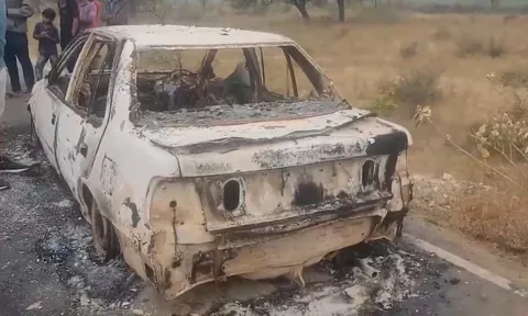 Thi thể cháy đen trong ô tô tố cáo tội ác đáng sợ của ông chủ khách sạn