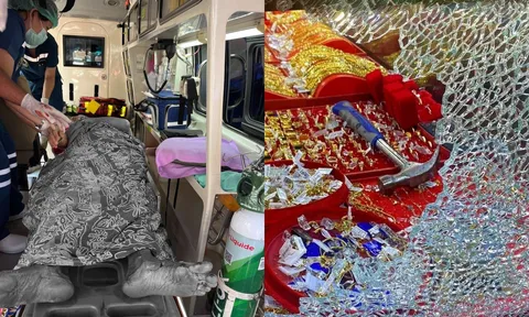 Truy bắt nghi phạm cướp tiệm vàng, đâm chủ cửa hàng trọng thương