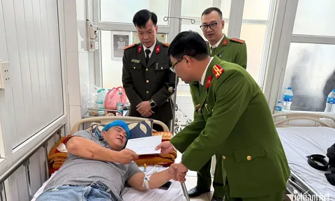 Bắt nhanh thanh niên kẹp 3 thông chốt 141, tông trúng chiến sĩ làm nhiệm vụ