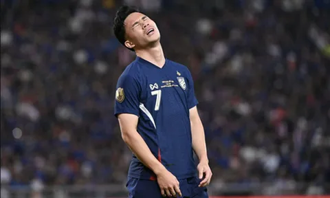 Bàn thắng "xấu xí" được vinh danh tại AFF Cup 2024, tiền đạo Thái Lan Supachok "chông chênh" giữa 2 thái cực cảm xúc