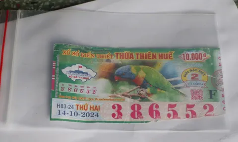 Tình tiết mới nhất vụ trúng giải độc đắc 2 tỷ đồng nhưng bị từ chối trả thưởng ở Thừa Thiên- Huế