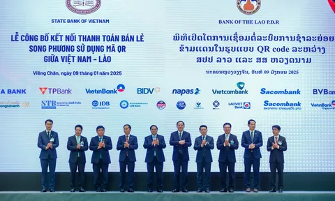 Công bố bước đột phá về thanh toán bản tệ và QR xuyên biên giới Việt Nam - Lào