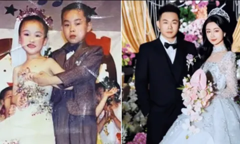 Mối lương duyên sau 2 thập kỷ của "cặp vợ chồng mẫu giáo" gây bão mạng