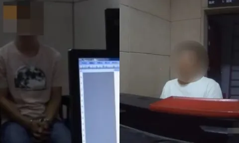 Sợ vợ phát hiện tiêu hết tiền, người đàn ông tự lấy dao đâm vào đùi rồi dựng hiện trường giả bị cướp