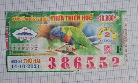Phó Chủ tịch UBND Tp.Huế nói gì về vụ tờ vé số trúng 2 tỷ bị từ chối trả thưởng?