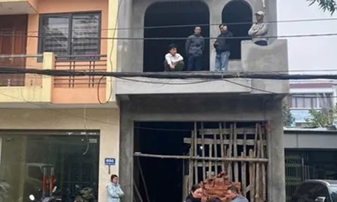 Một chủ thầu chết bất thường trong căn nhà đang xây