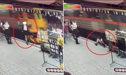 Clip: Kết đắng chát cho cô gái "tự sướng" cạnh đường ray tàu hỏa