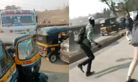 Clip: Người dân phẫn nộ, ném đá để ngăn chặn tài xế xe tải say rượu, gây náo loạn trên cao tốc