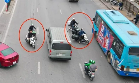 Mức phạt mới nhất với xe máy đi ngược chiều từ 2025