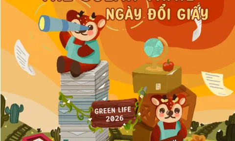 Biến giấy vụn trở thành những "món đồ xanh" thân thiện với môi trường