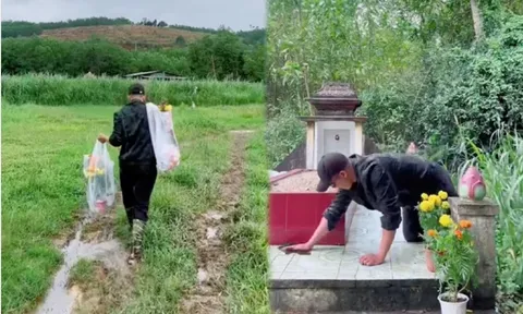 21 năm viếng mộ tình đầu mỗi dịp Tết, người đàn ông khiến mạng xã hội nghẹn lòng