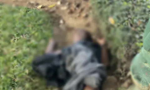 Công an Quảng Ngãi phong tỏa hiện trường vụ phát hiện thi thể người đàn ông trong công viên