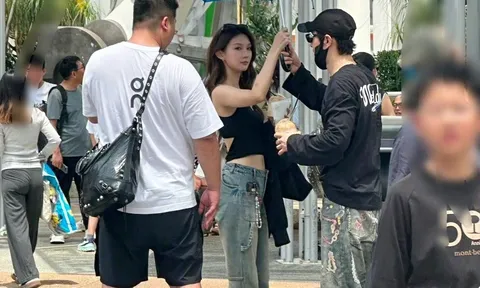 Không phải  Angelabab, không phải Diệp Kha, đây mới là cô gái khiến Huỳnh Hiểu Minh "tay che ô, tay mang nước"