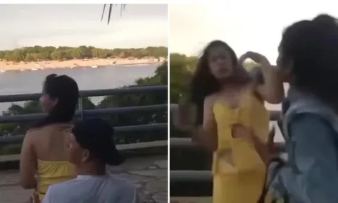 Bắt quả tang chồng hú hí bên bờ sông, vợ "chết lặng" khi thấy danh tính tiểu tam