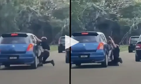 Chồng cũ liều mạng "đu"capo ô tô vợ suốt 2km: Hé lộ nguyên nhân và cái kết xứng đáng