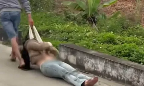 Vụ cô gái bị túm áo kéo lê ở Hải Phòng: Lời khai ban đầu của nam thanh niên