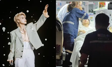 Vũ Cát Tường nhập viện cấp cứu, vắng mặt tại concert "Anh trai say hi" tại Hà Nội