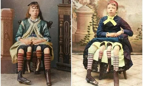 Cô gái bốn chân, sở hữu hai tử cung, sinh hạ 7 người con khiến y học kinh ngạc